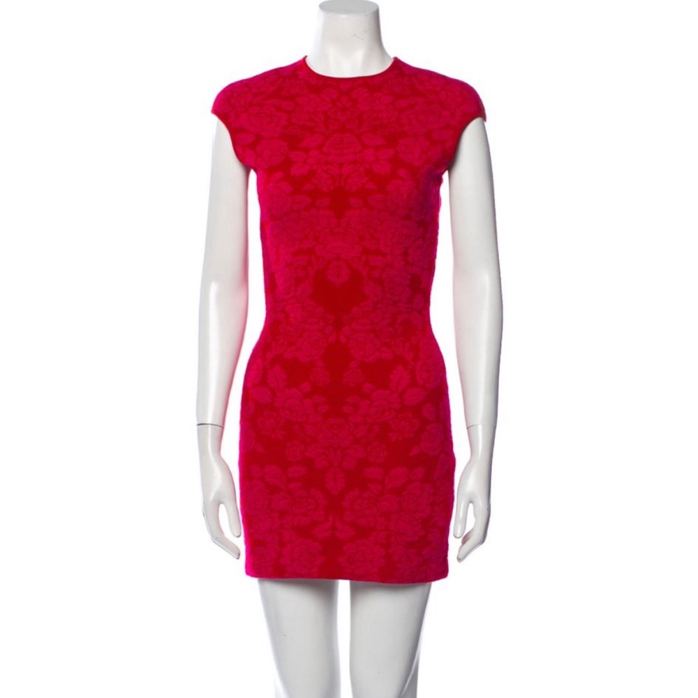 Red Alexander McQueen dress size Small